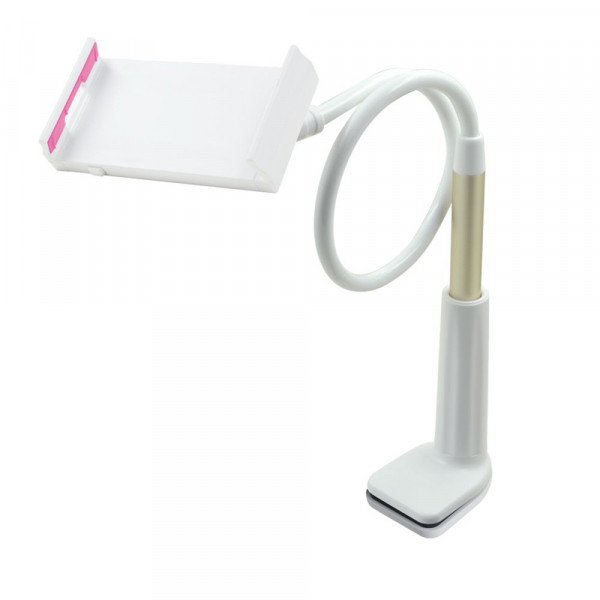 Wholesale Tablet Flexible Long Arm Table Desk Bed Mount Holder JHD101 (White)